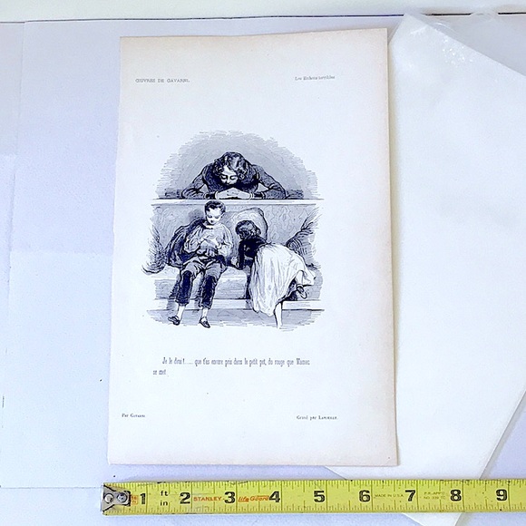 Oeuvres Choisies de Gavarni lithograph - Picture 1 of 5